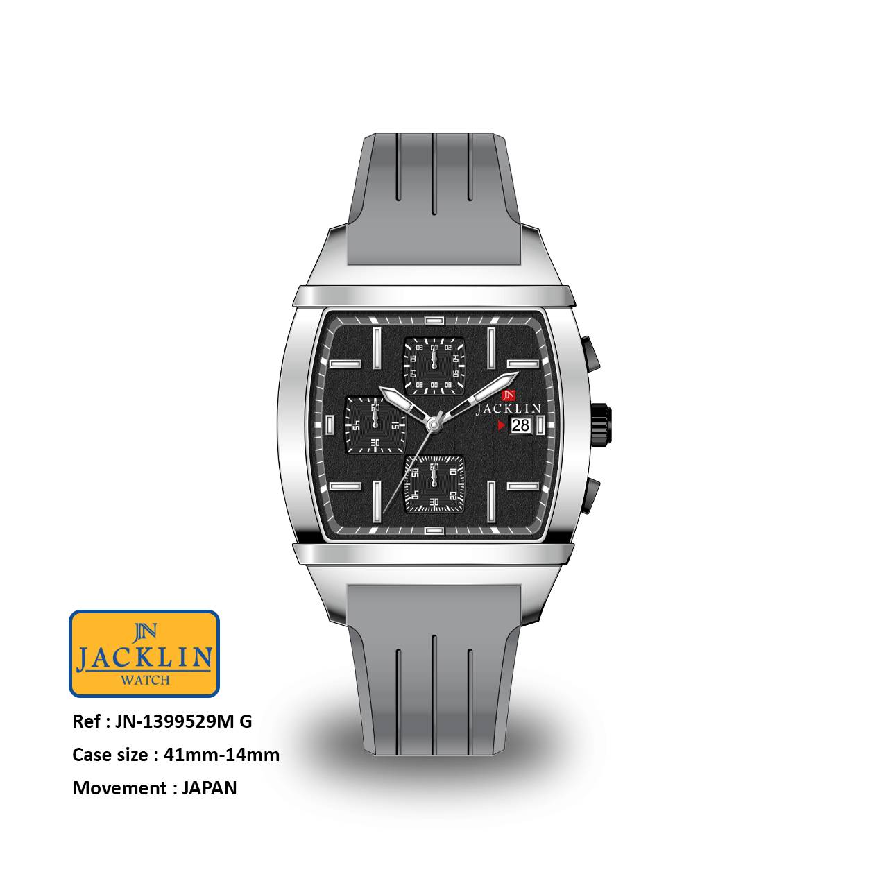 ساعت مردانه جاکلین اورجینال JN-1399529MA